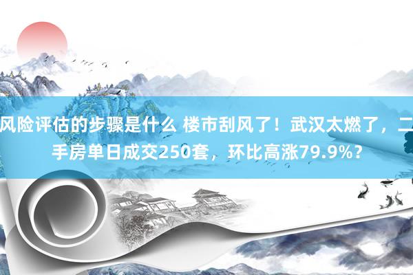 风险评估的步骤是什么 楼市刮风了！武汉太燃了，二手房单日成交250套，环比高涨79.9%？