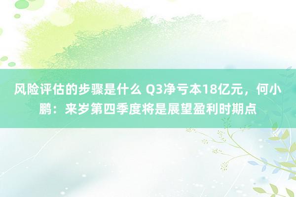 风险评估的步骤是什么 Q3净亏本18亿元，何小鹏：来岁第四季度将是展望盈利时期点