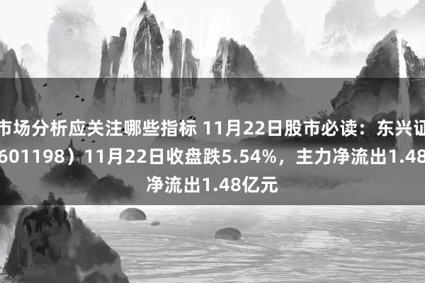 市场分析应关注哪些指标 11月22日股市必读：东兴证券（601198）11月22日收盘跌5.54%，主力净流出1.48亿元