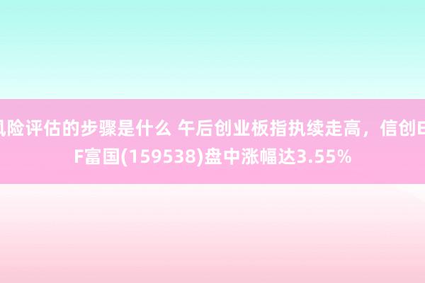 风险评估的步骤是什么 午后创业板指执续走高，信创ETF富国(159538)盘中涨幅达3.55%