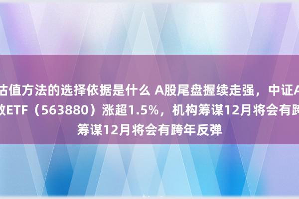 估值方法的选择依据是什么 A股尾盘握续走强，中证A500指数ETF（563880）涨超1.5%，机构筹谋12月将会有跨年反弹