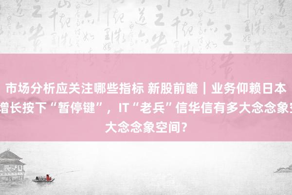 市场分析应关注哪些指标 新股前瞻｜业务仰赖日本客户增长按下“暂停键”，IT“老兵”信华信有多大念念象空间？