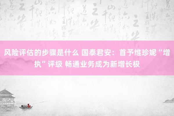 风险评估的步骤是什么 国泰君安：首予维珍妮“增执”评级 畅通业务成为新增长极