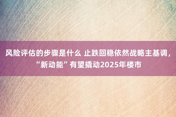 风险评估的步骤是什么 止跌回稳依然战略主基调，“新动能”有望撬动2025年楼市