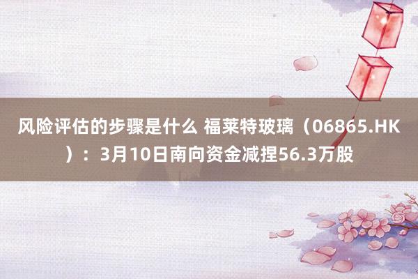 风险评估的步骤是什么 福莱特玻璃（06865.HK）：3月10日南向资金减捏56.3万股